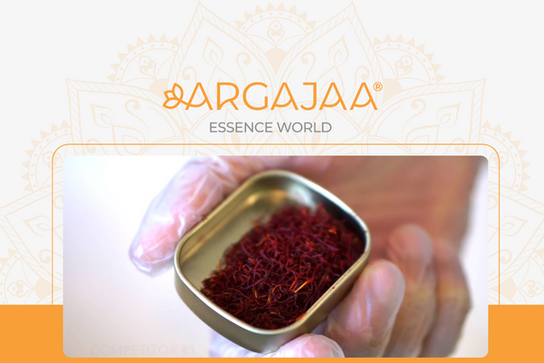 How can you identify purity of saffron at home?